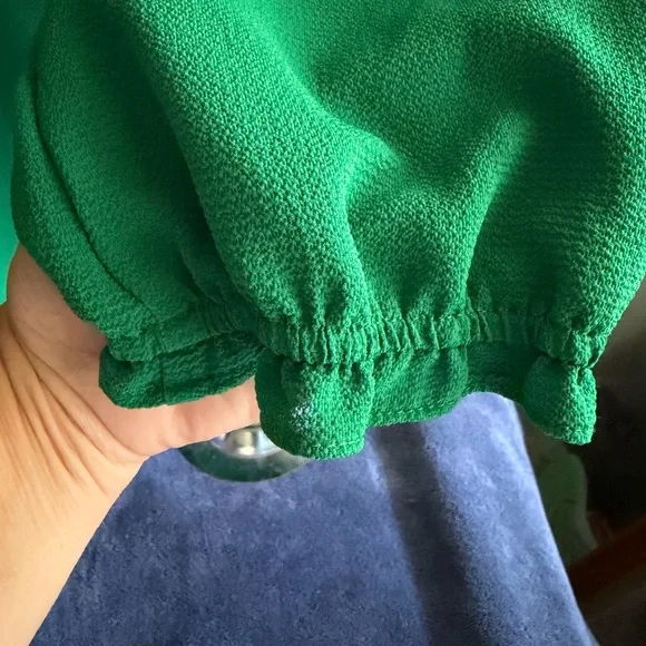 CeCe Emerald V-Neck Blouse - Picture 5 of 5